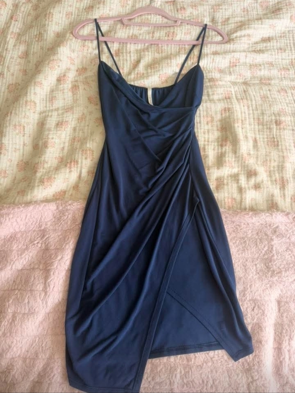 Glare Side Slit Dress Medium